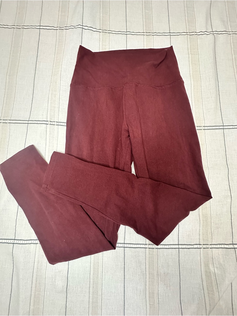 Offline by Aerie Wine-Colored High-Rise Leggings